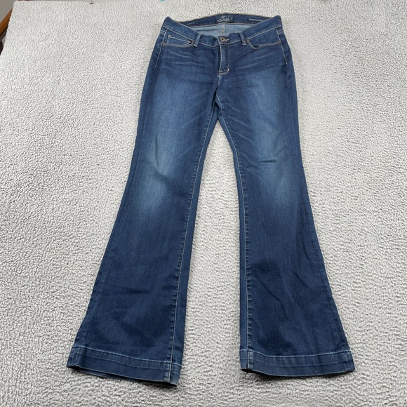 Lucky Brand Denim - Lucky Brand Jeans Womens 30 Blue Brooke Flare Premium Italian Stretch Denim